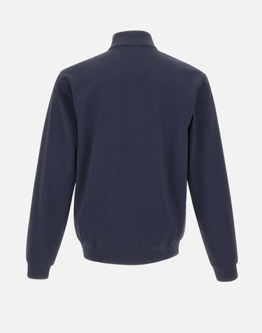 EA7 Felpa "Train Lux" BLUE Uomo 