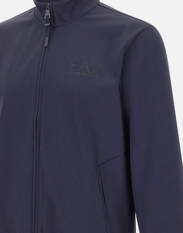 EA7 Felpa "Train Lux" BLUE Uomo 