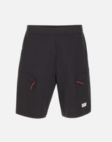 EA7 Bermuda "Cargo Dynamic Athlete" in tessuto tecnico Ventus7 BLACK Uomo 