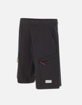 EA7 Bermuda "Cargo Dynamic Athlete" in tessuto tecnico Ventus7 BLACK Uomo 