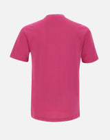 EA7 T-shirt "Core Identity" in morbido jersey di cotone Pink Uomo 