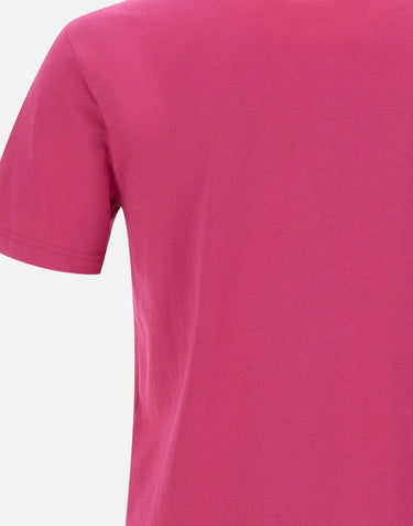 EA7 T-shirt "Core Identity" in morbido jersey di cotone Pink Uomo 