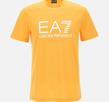 EA7 T-shirt "Core Identity" in jersey di cotone YELLOW Uomo 