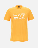 EA7 T-shirt "Core Identity" in jersey di cotone YELLOW Uomo 