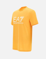 EA7 T-shirt "Core Identity" in jersey di cotone YELLOW Uomo 