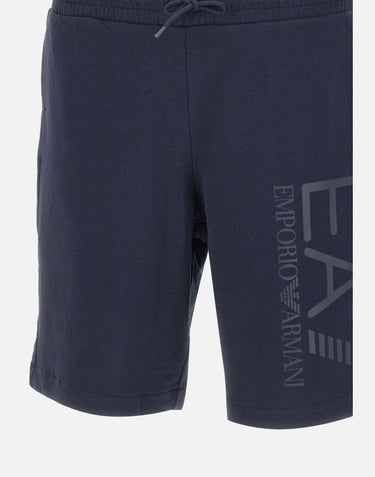 EA7 Shorts "Core Identity" in cotone BLUE Uomo 