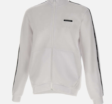 EA7 Felpa "Train Logo Series" WHITE Uomo 