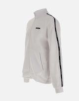 EA7 Felpa "Train Logo Series" WHITE Uomo 