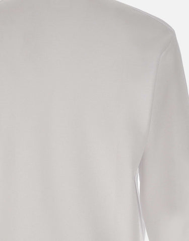 EA7 Felpa "Train Logo Series" WHITE Uomo 