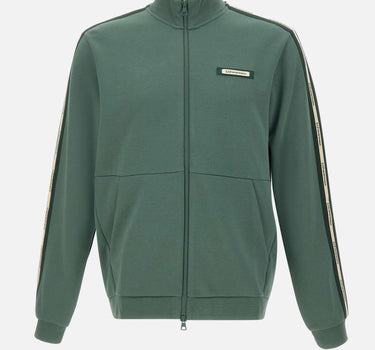 EA7 Felpa "Train Logo Series" GREEN Uomo 