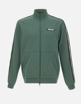 EA7 Felpa "Train Logo Series" GREEN Uomo 