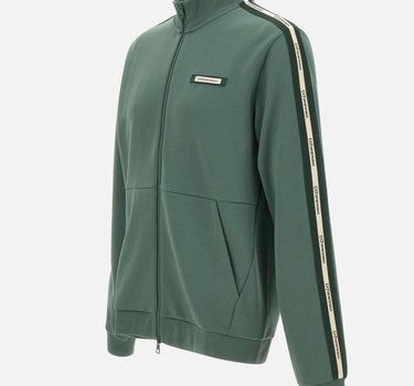 EA7 Felpa "Train Logo Series" GREEN Uomo 