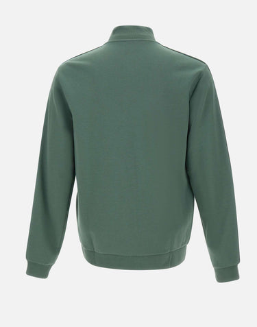 EA7 Felpa "Train Logo Series" GREEN Uomo 