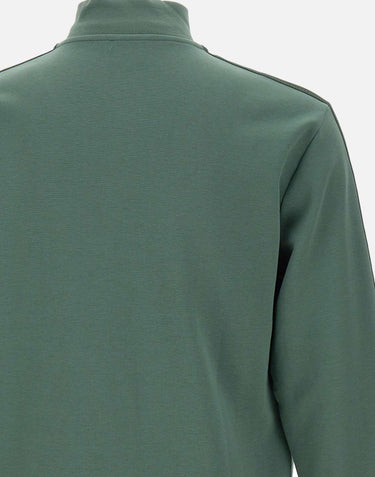 EA7 Felpa "Train Logo Series" GREEN Uomo 