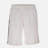 EA7 Bermuda "Logo Series" in misto cotone WHITE Uomo 