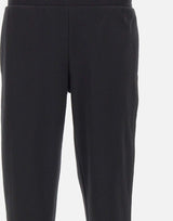 EA7 Pantaloni jogger "Logo Series" in misto cotone BLACK Uomo 