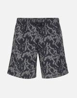 EA7 Costume con stampa logo BLACK Uomo 