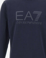 EA7 Felpa "Core Identity" BLUE Uomo 