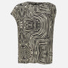 ELENA MIRO' T-shirt in viscosa a fantasia MULTICOLOR Donna 