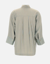 Blusa over a righe 2153Z100039N 001 ELENA MIRO' 
