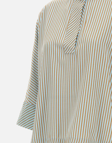 Blusa over a righe 2153Z100039N 001 ELENA MIRO' 