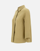 ELENA MIRO' Camicia in lino GREEN Donna 