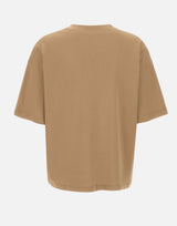 ELENA MIRO' T-shirt con charm logo BROWN Donna 