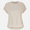 ELENA MIRO' T-shirt con dettaglio gioiello WHITE Donna 