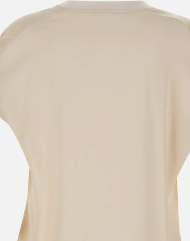 ELENA MIRO' T-shirt con dettaglio gioiello WHITE Donna 
