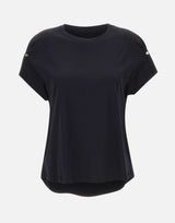 ELENA MIRO' T-shirt con dettaglio gioiello BLACK Donna 