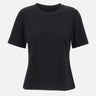 ELENA MIRO' T-shirt con ricamo monogram BLACK Donna 
