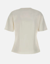 ELENA MIRO' T-shirt con logo gioiello WHITE Donna 