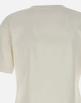 ELENA MIRO' T-shirt con logo gioiello WHITE Donna 