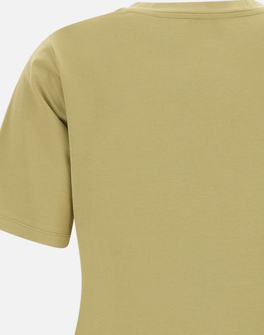 ELENA MIRO' T-shirt con logo gioiello GREEN Donna 