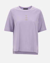 ELENA MIRO' T-shirt con libellule PURPLE Donna 