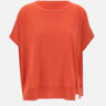 ELENA MIRO' Maglia in misto cotone a maniche corte RED Donna 
