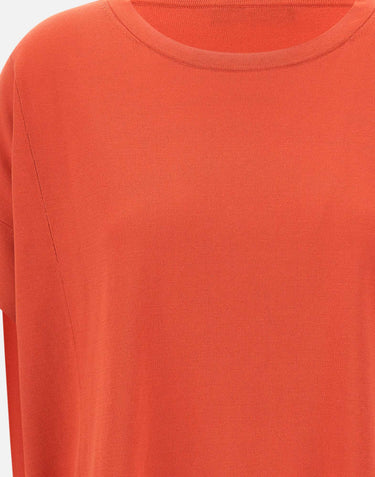 ELENA MIRO' Maglia in misto cotone a maniche corte RED Donna 