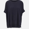 ELENA MIRO' Maglia in misto cotone a maniche corte BLUE Donna 