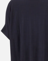 ELENA MIRO' Maglia in misto cotone a maniche corte BLUE Donna 