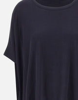ELENA MIRO' Maglia in misto cotone a maniche corte BLUE Donna 