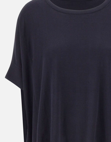 ELENA MIRO' Maglia in misto cotone a maniche corte BLUE Donna 