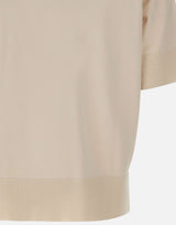 ELENA MIRO' Maglia a maniche corte in misto viscosa WHITE Donna 
