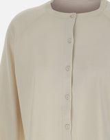 ELENA MIRO' Cardigan in misto viscosa WHITE Donna 