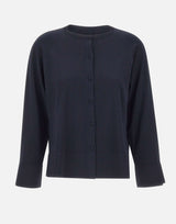 ELENA MIRO' Cardigan in misto viscosa BLUE Donna 