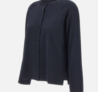 ELENA MIRO' Cardigan in misto viscosa BLUE Donna 