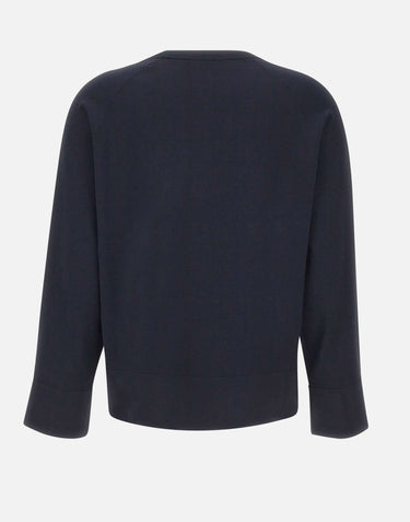 ELENA MIRO' Cardigan in misto viscosa BLUE Donna 
