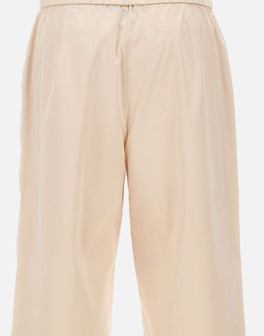 ELENA MIRO' Pantaloni con ricamo BEIGE Donna 