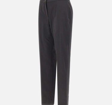 ELENA MIRO' Pantaloni in misto cotone BLACK Donna 