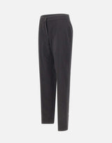 ELENA MIRO' Pantaloni in misto cotone BLACK Donna 