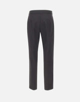ELENA MIRO' Pantaloni in misto cotone BLACK Donna 